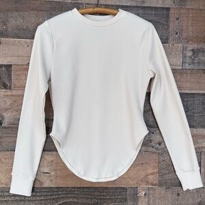 naked wardrobe Thermal Long Sleeve Baseball Top